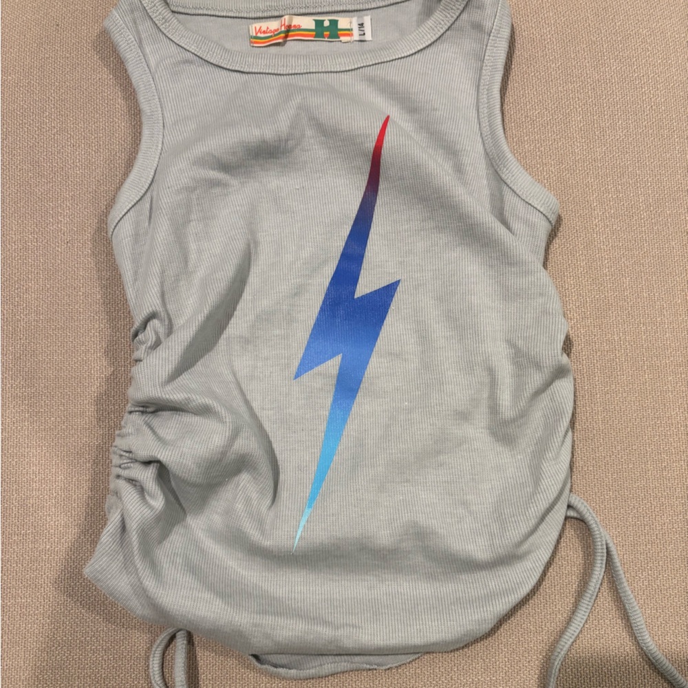 Vintage Havana Light Gray Tank Top